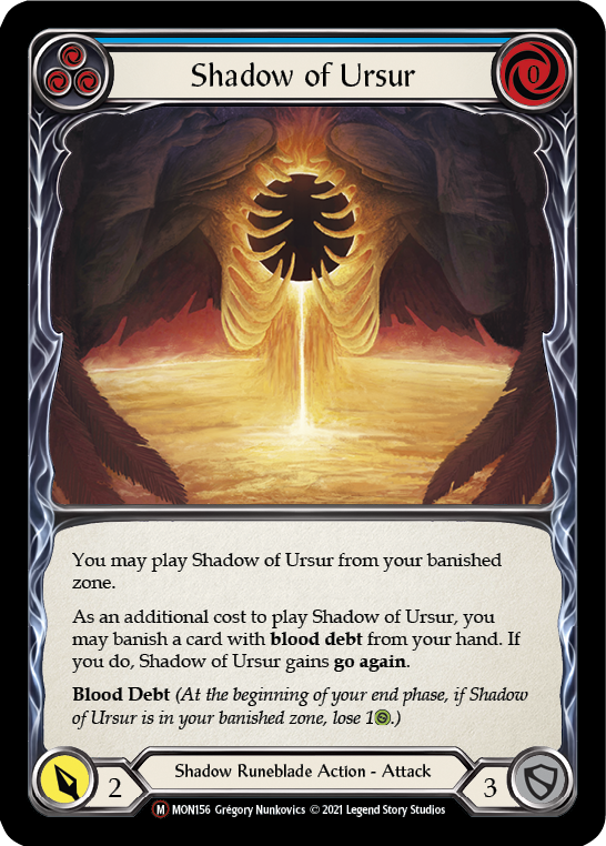 Shadow of Ursur [U-MON156] Unlimited Edition Normal