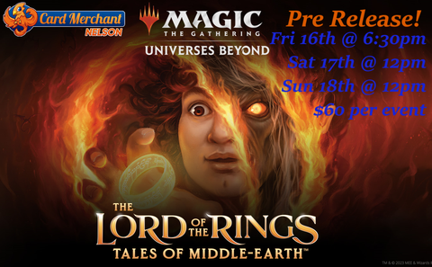 LotR Pre Release #1 & CM NSN Store Champs Qual #1 ticket