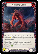 Graveling Growl (Red) [MON144] 1st Edition Normal