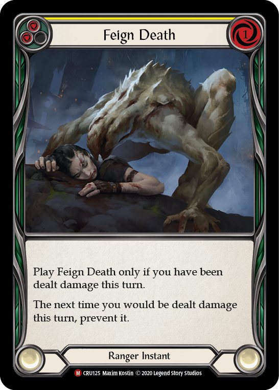 Feign Death [CRU125] 1st Edition Normal