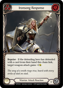 Ironsong Response (Blue) [WTR134-C] Alpha Print Rainbow Foil