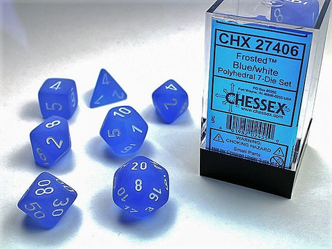 Chessex - Frosted Polyhedral 7-Die Set