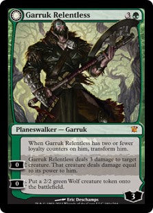 Garruk Relentless [Innistrad]
