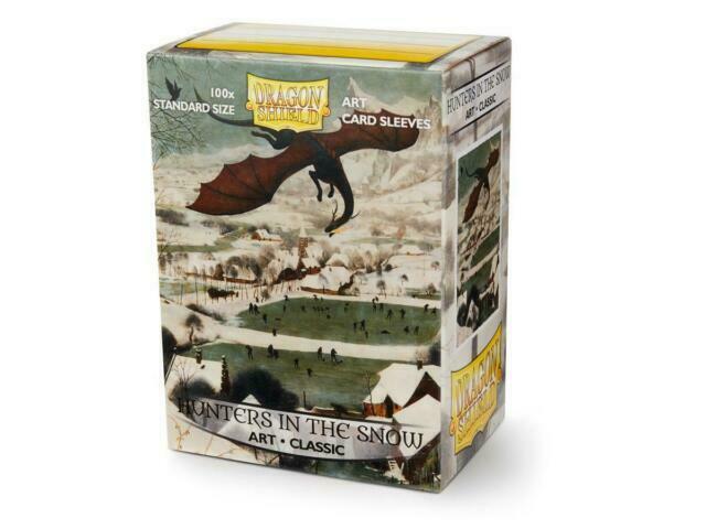 Dragonshield Art Sleeves - Hunters in the Snow
