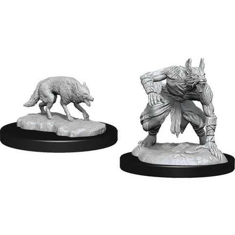 D&D Nolzur's Miniatures - Jackalwere & Jackal
