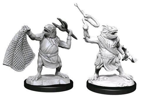 D&D MINIATURE FIGURINE -Kuo - Toa & Kuo -Toa whip