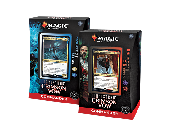 MTG: Crimson Vow Commander Decks!