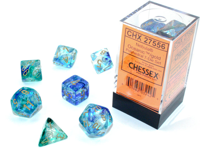 Chessex - Nebula Polyhedral 7-Die Set