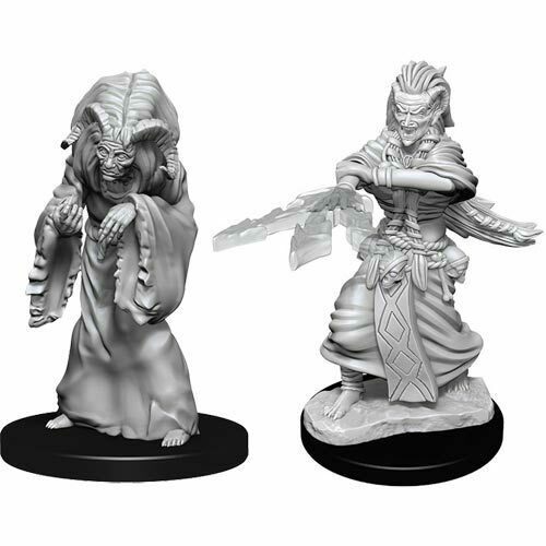 D&D Miniature Figures - Night hag & Dusk Hag