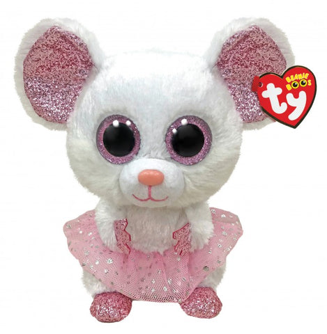 TY Beanie Boo - Nina Mouse Bellerina