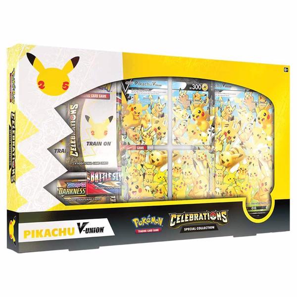 Pokemon TCG: Celebrations Pikachu V Union Box!