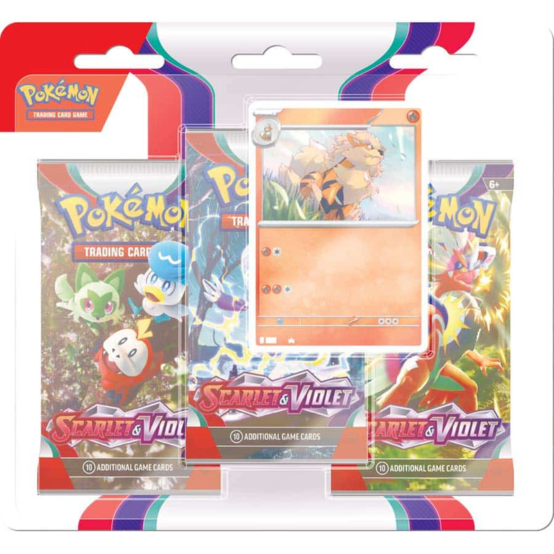 Pokemon TCG: Scarlet & Violet 3-Pack Blister