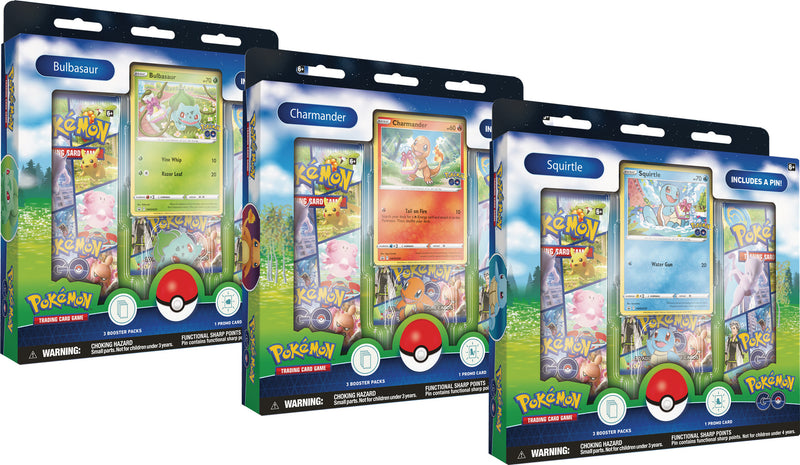 Pokemon TCG - Pokemon GO! Pin Collection Boxes