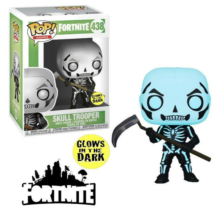 Pop Vinyl - Skull Trooper, Fortnite 438 (Glow in the dark)