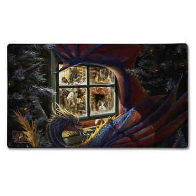 Dragonshield Playmat - Christmas Dragon Art