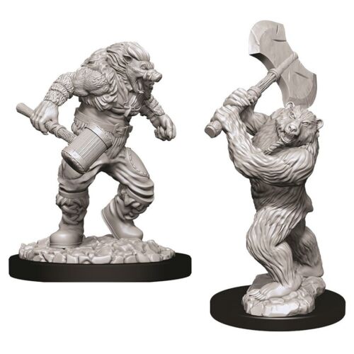 D&D Wereboar& Werebear - Nolzur's Marvelous Miniatures