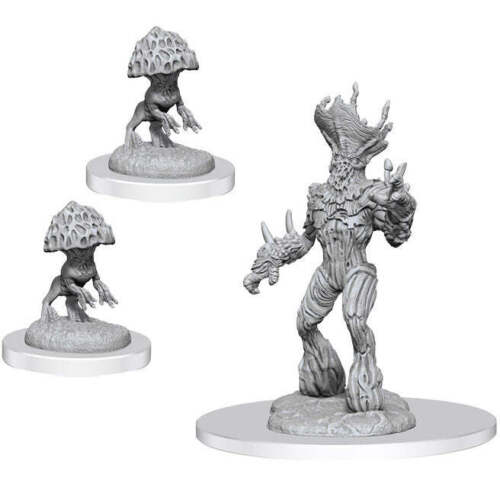 D&D Miniature Figurine - Myconid Soverign & Sprouts