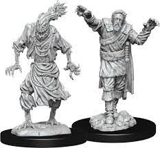 D&D MINIATURE FIGURINE -Scarecrow & Stone Cursed