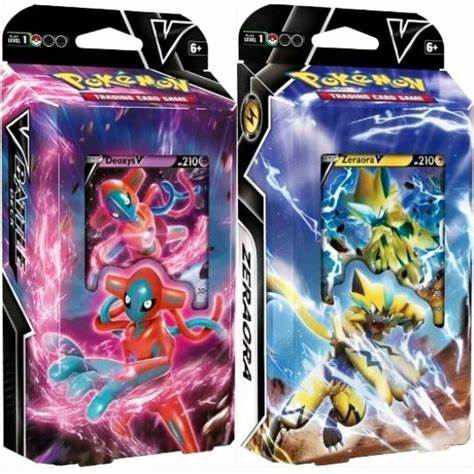 Pokemon TCG - Zeraora V and Deoxys V Battle Decks