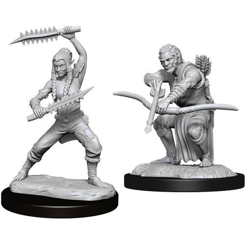 D&D MINIATURE FIGURINE -Wildhunt Shifter Ranger